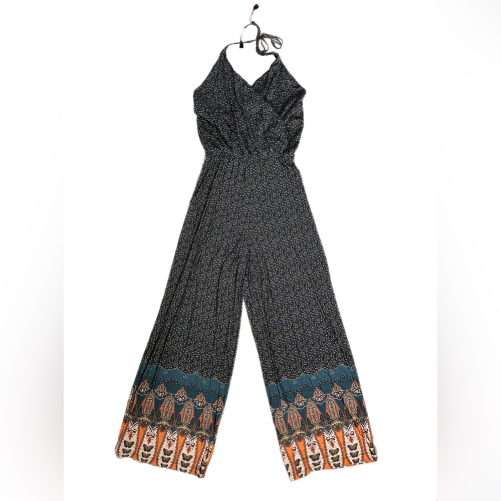 Farm Rio halter jumpsuit